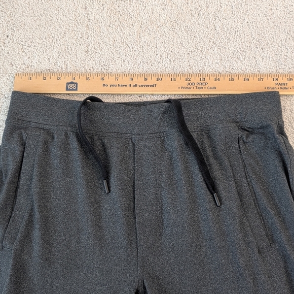 Lululemon Intent Jogger Pant Men XXL  Heather Black Drawstring Athleisure M5840S - Picture 8 of 9